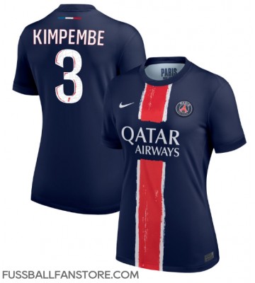 Paris Saint-Germain Presnel Kimpembe #3 Replik Heimtrikot Damen 2024-25 Kurzarm